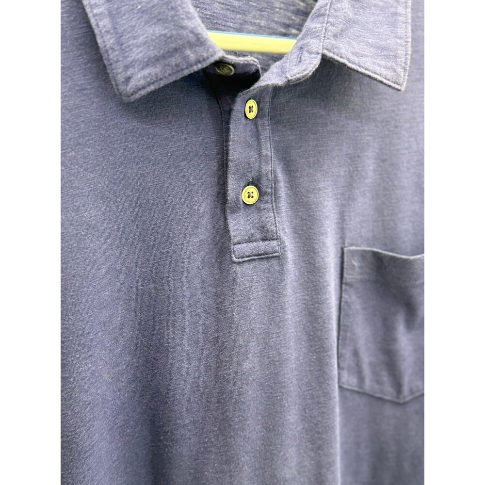 Blue men’s Perry Ellis XXL polo style tshirt - Picture 2 of 8